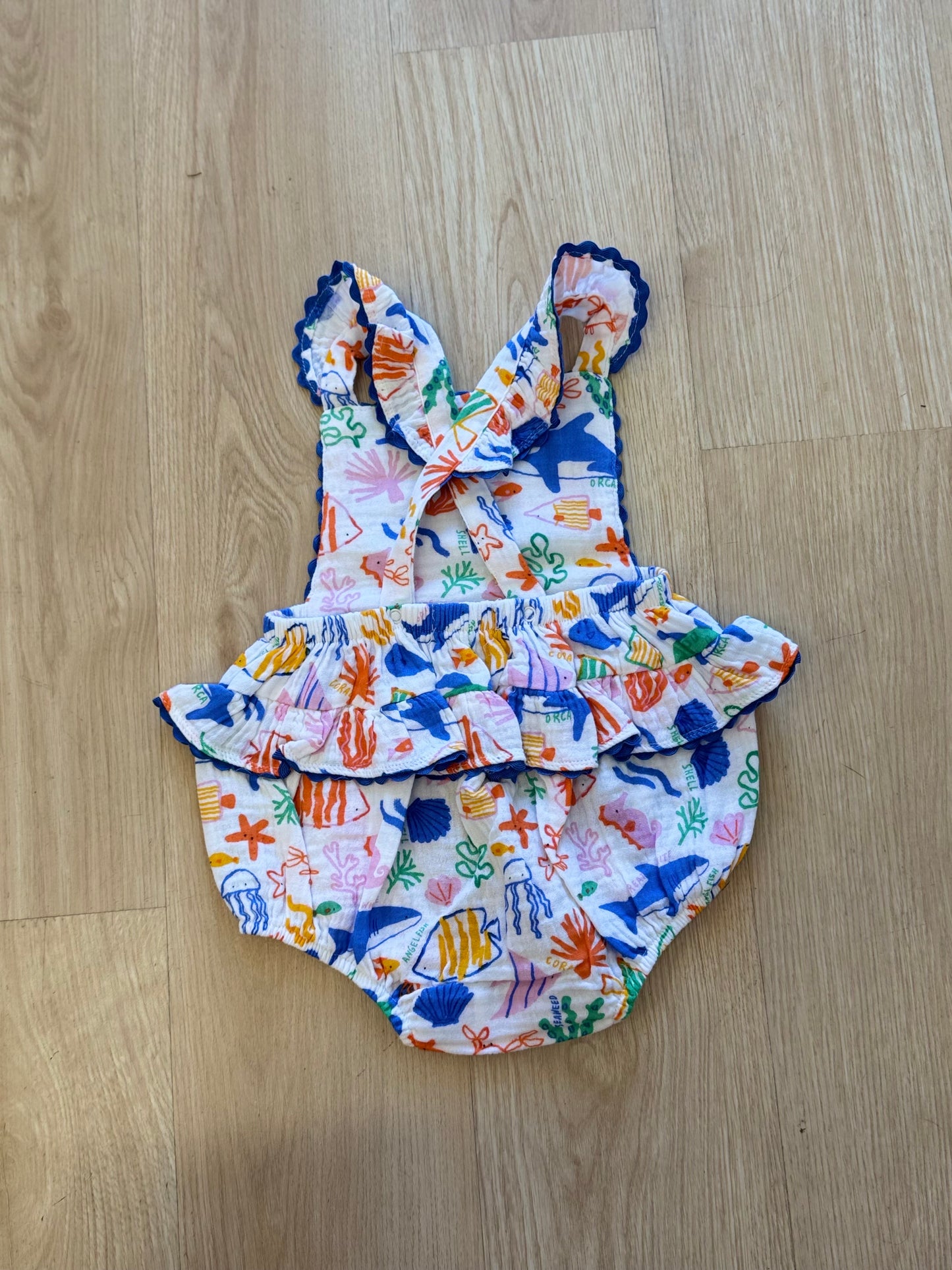 Colorful reef Sunsuit