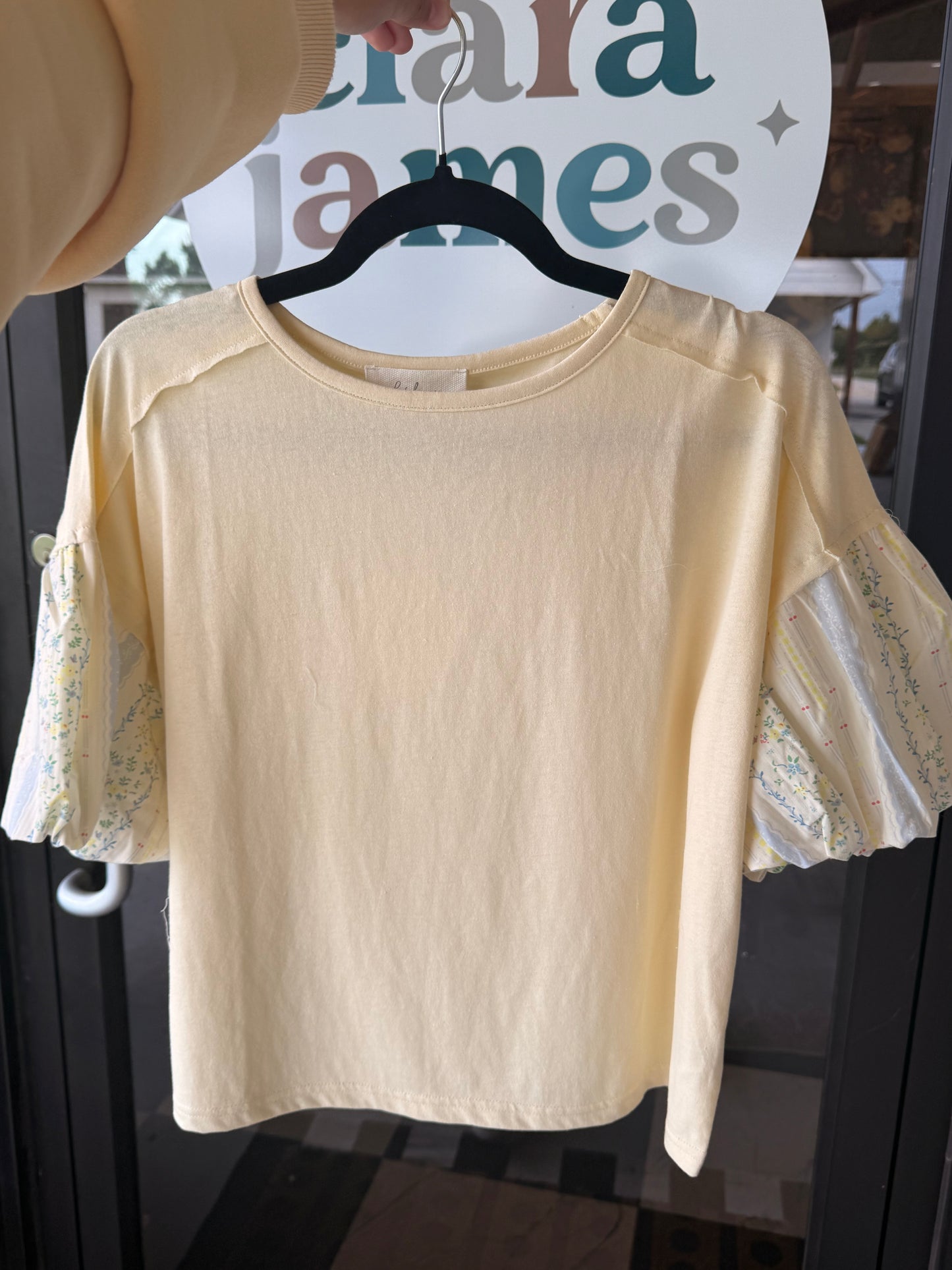 LEMON PUFF SLEEVE