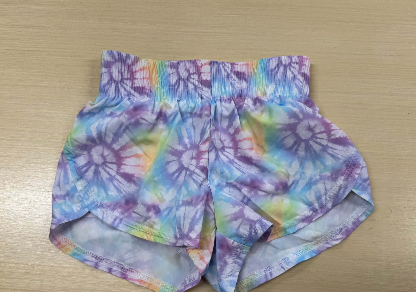 Tie dye shorts