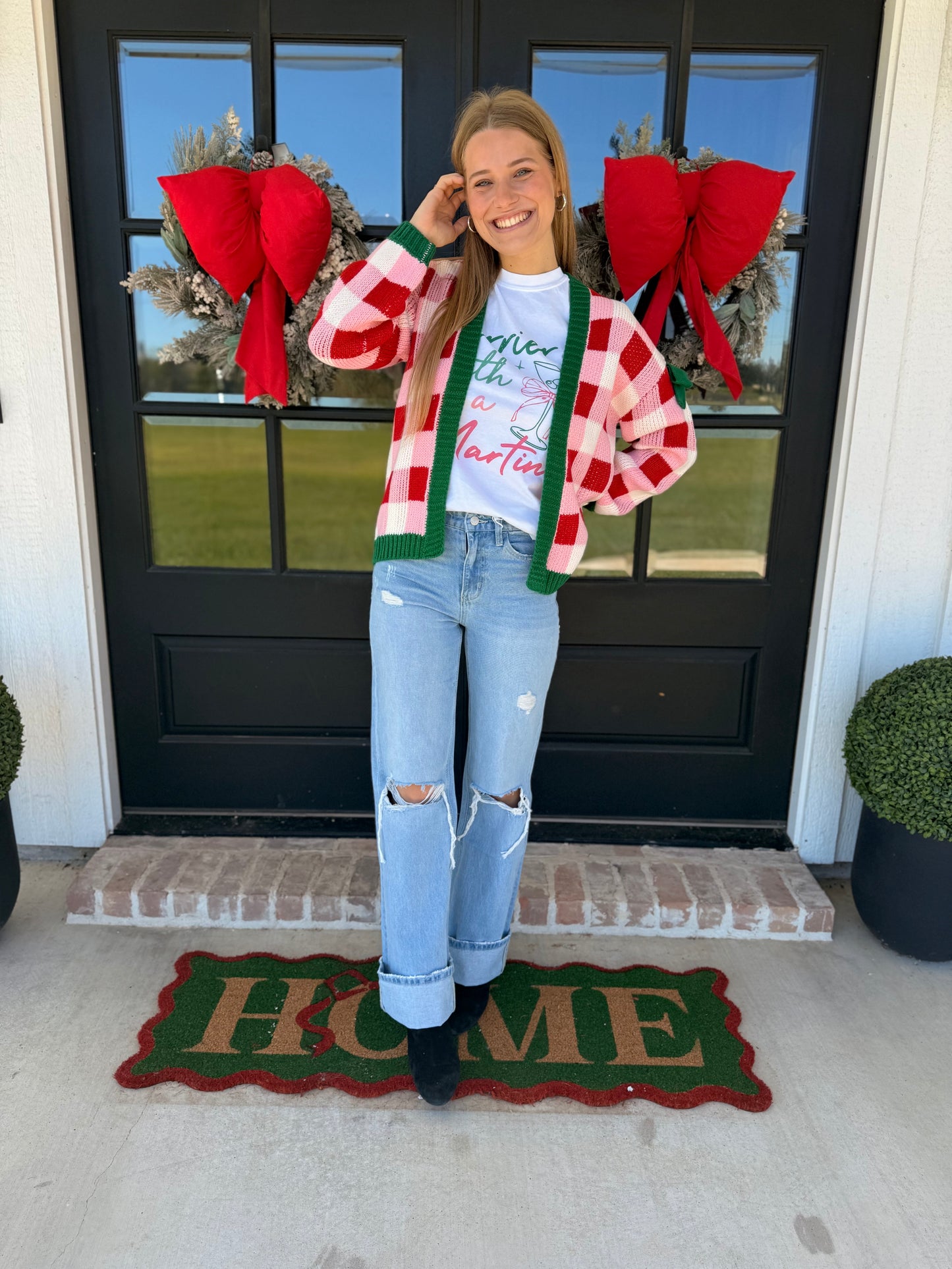 MERRIER WITH A MARTINI TEE