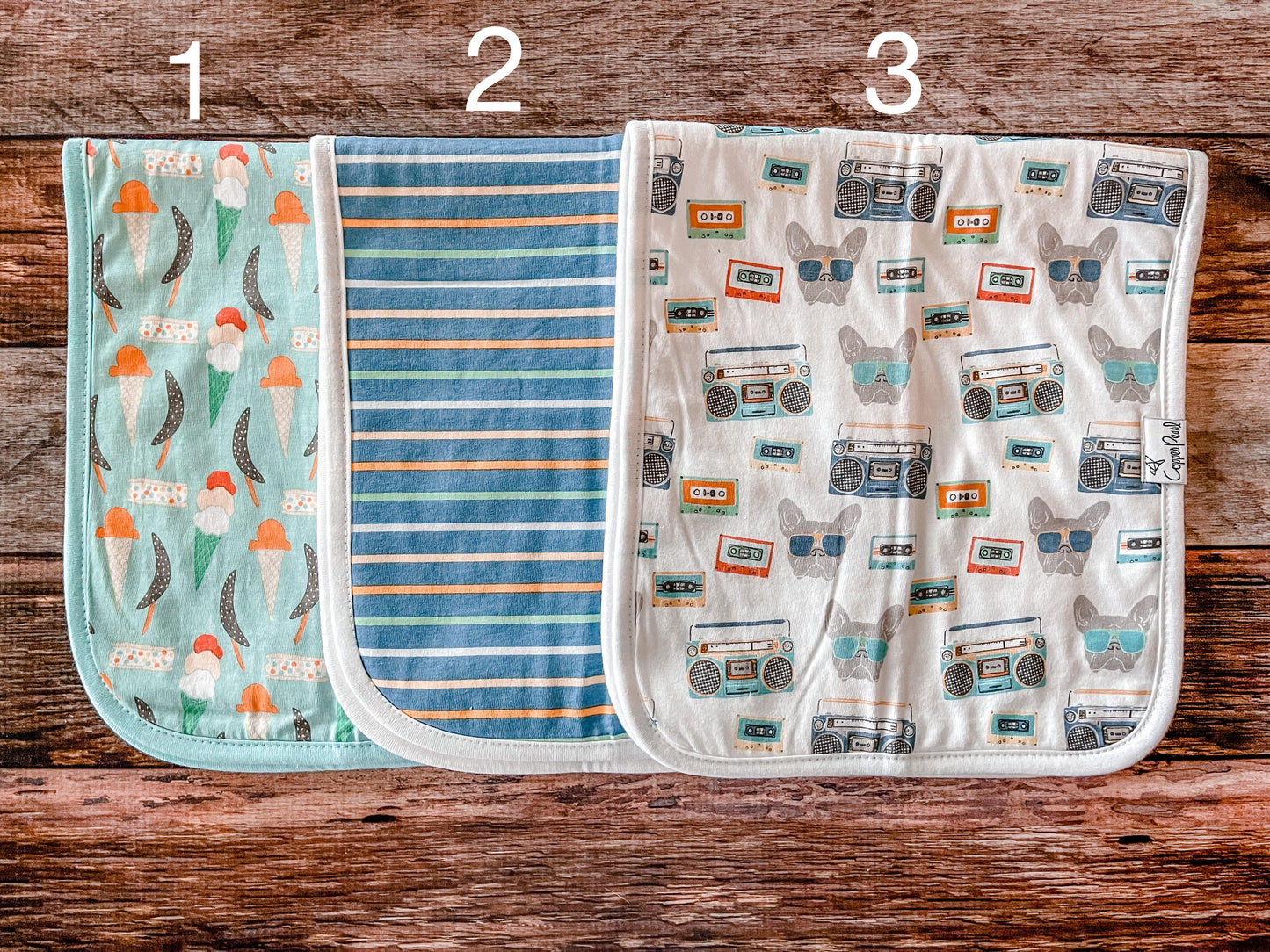 BRUNO BURP CLOTHS
