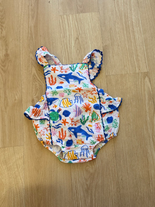 Colorful reef Sunsuit