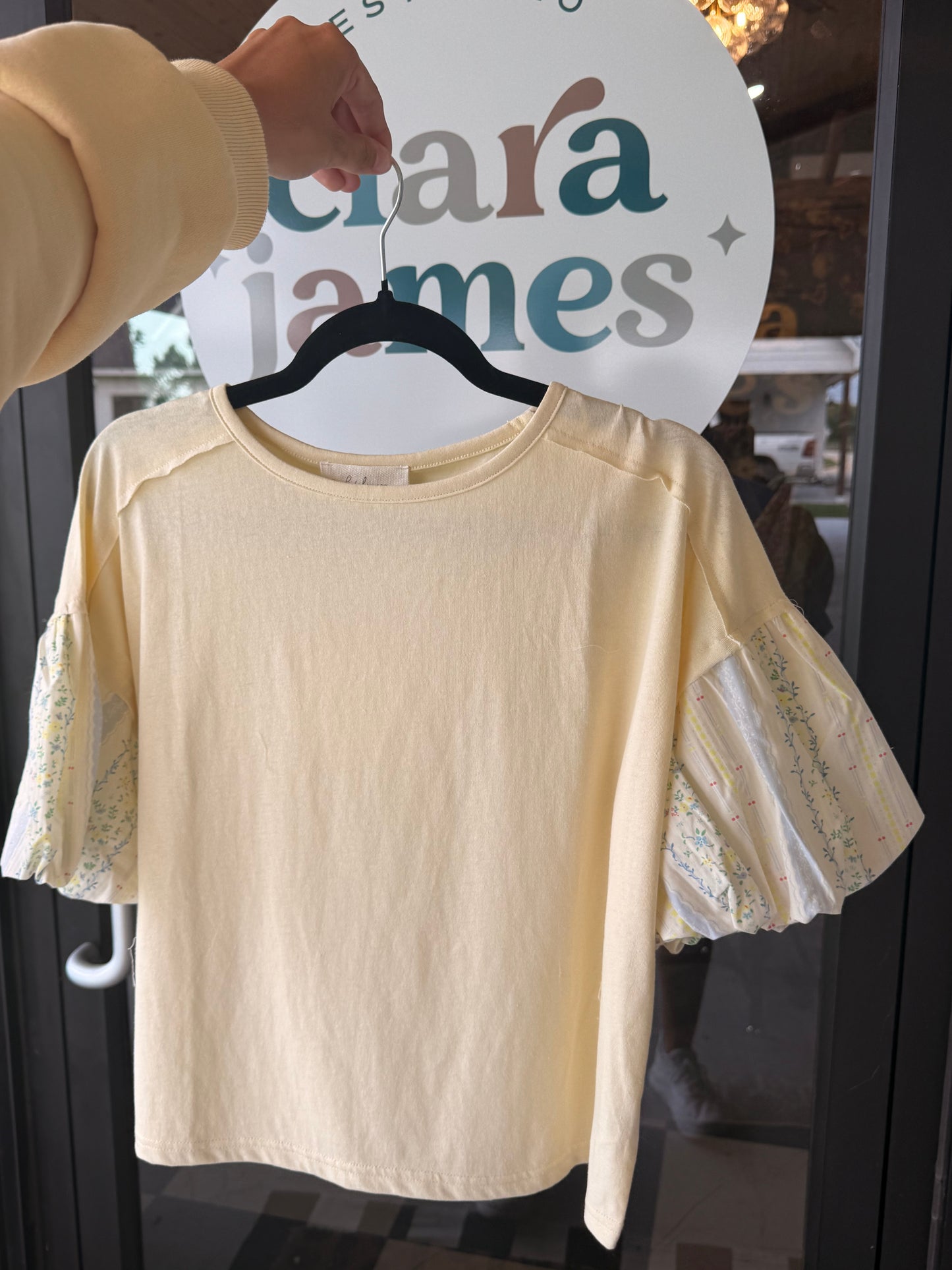 LEMON PUFF SLEEVE