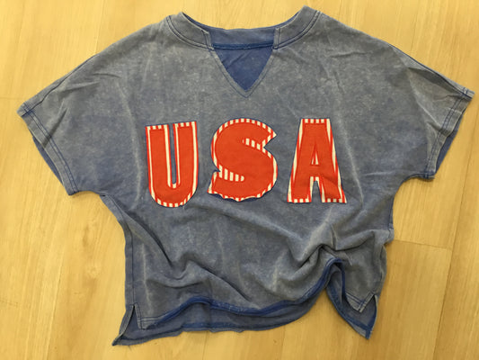 Usa Patch Tee