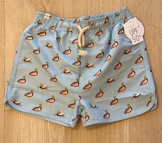 Duck swim trunks