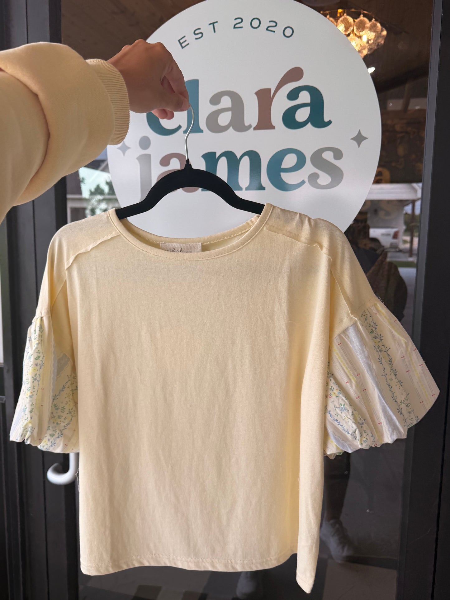 LEMON PUFF SLEEVE