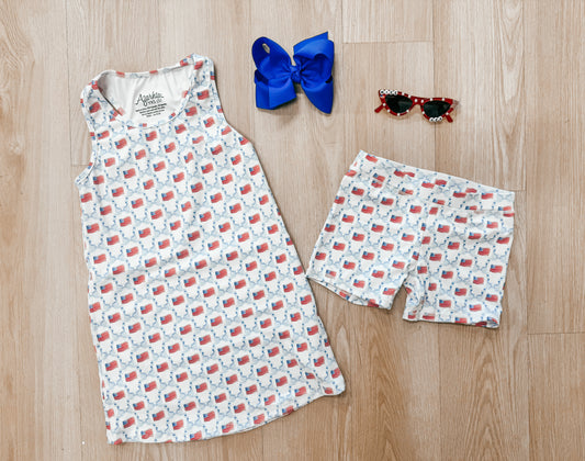 America Izzy Dress/Short set