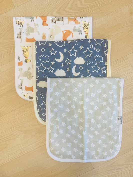 RUFUS BURP CLOTHS