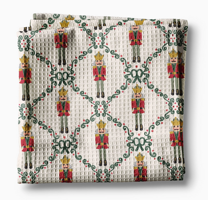 NUTCRACKER CHRISTMAS KITCHEN TOWEL