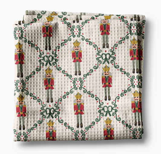 NUTCRACKER CHRISTMAS KITCHEN TOWEL