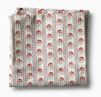 SANTA CLAUS CHRISTMAS KITCHEN TOWEL