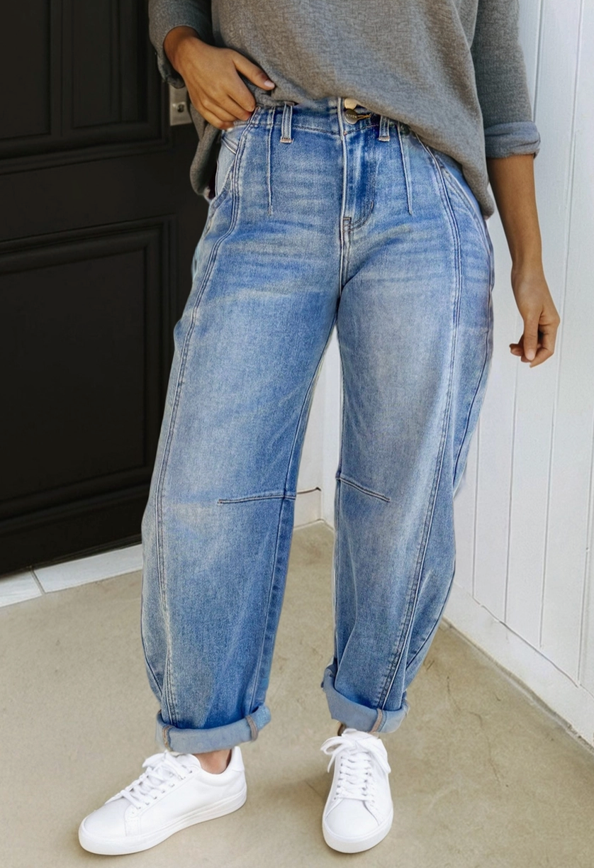 BARREL JEANS