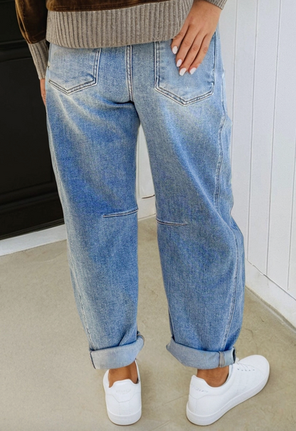 BARREL JEANS