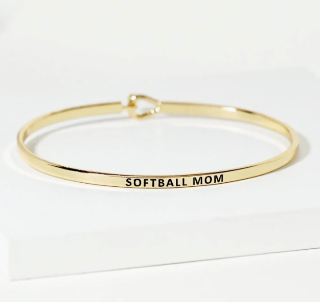 SOFTBALL MOM BANGLE