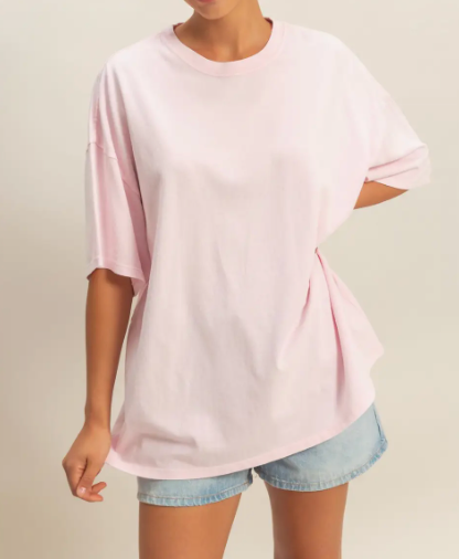 POPPY PINK TEE