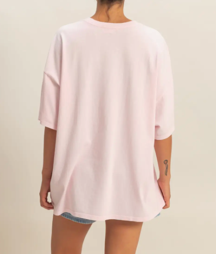 POPPY PINK TEE