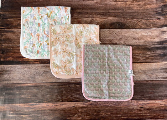 CORAL BURP CLOTHS